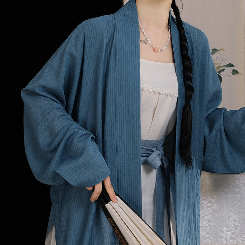 Áo Khoác Cardigan Tay Dài Cổ Chữ V Thường Ngày Phong Cách Mới Trung Hoa Cổ Truyền Tay Dài Thường Ngày Mùa Hè 2025