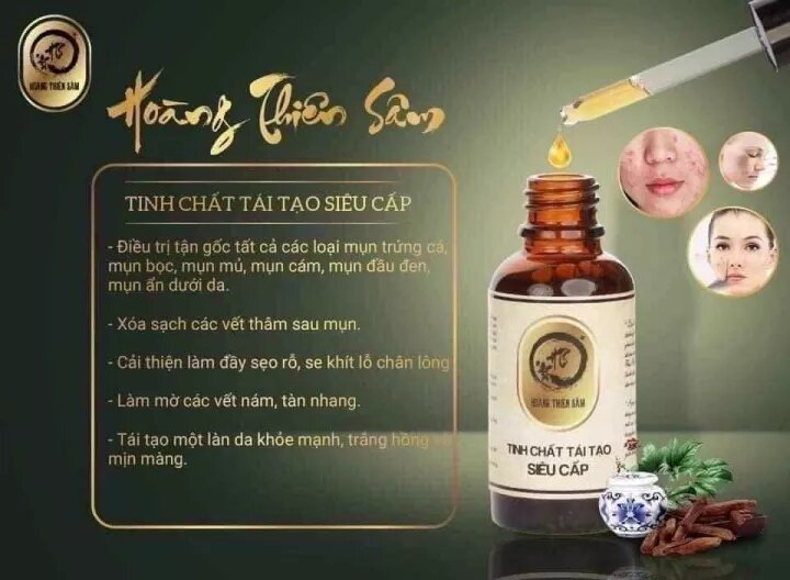 tinh chất Hoàng Thiên Sâm