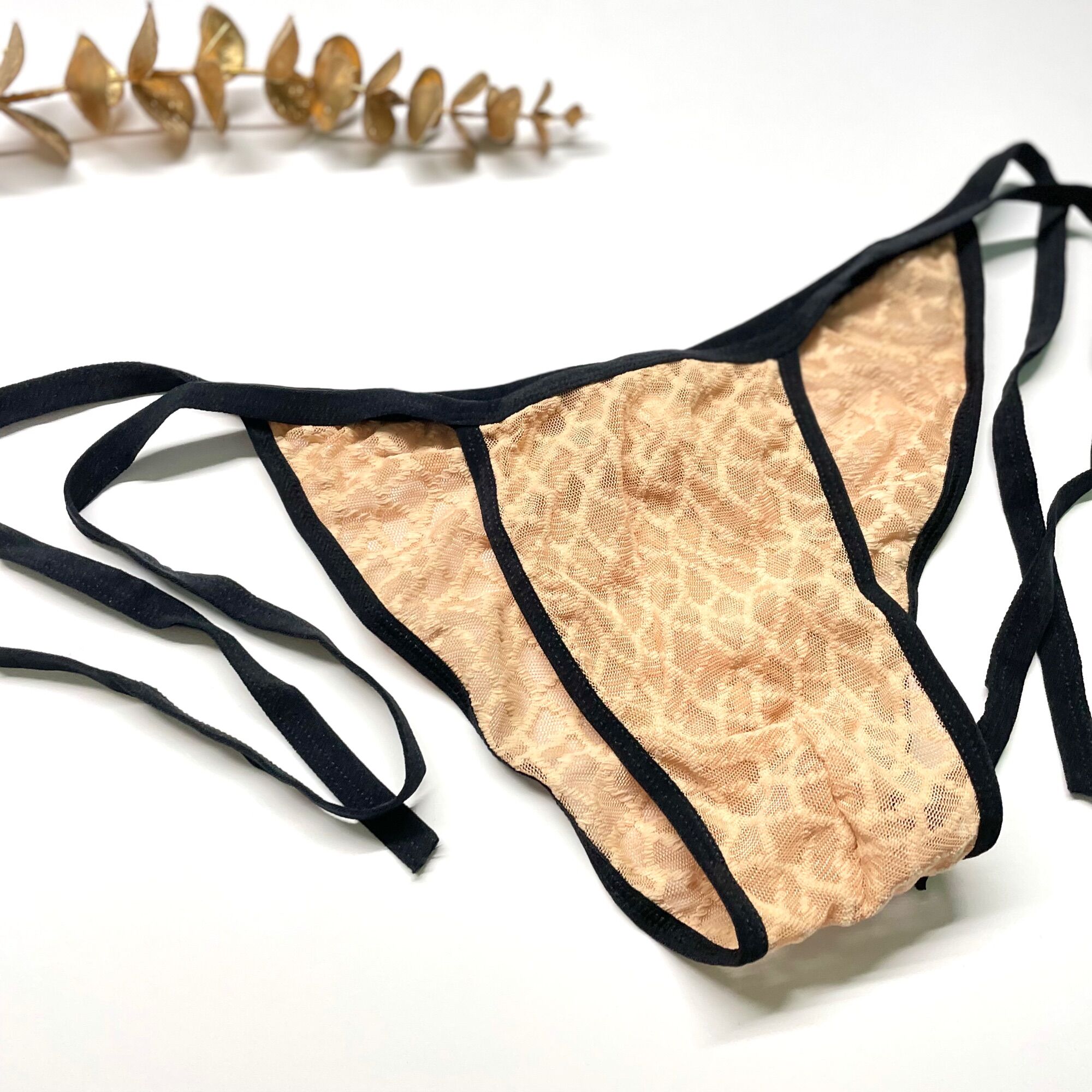 Quần lót nam bikini dây cột free size