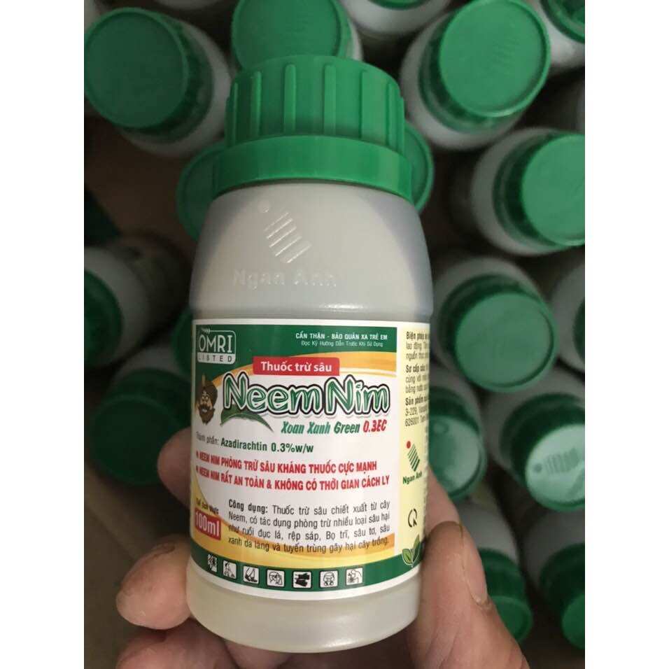 Dầu hữu cơ bảo vệ cây trồng Neem Nim . Trừ sâu kháng thích hợp canh tác hữu cơ