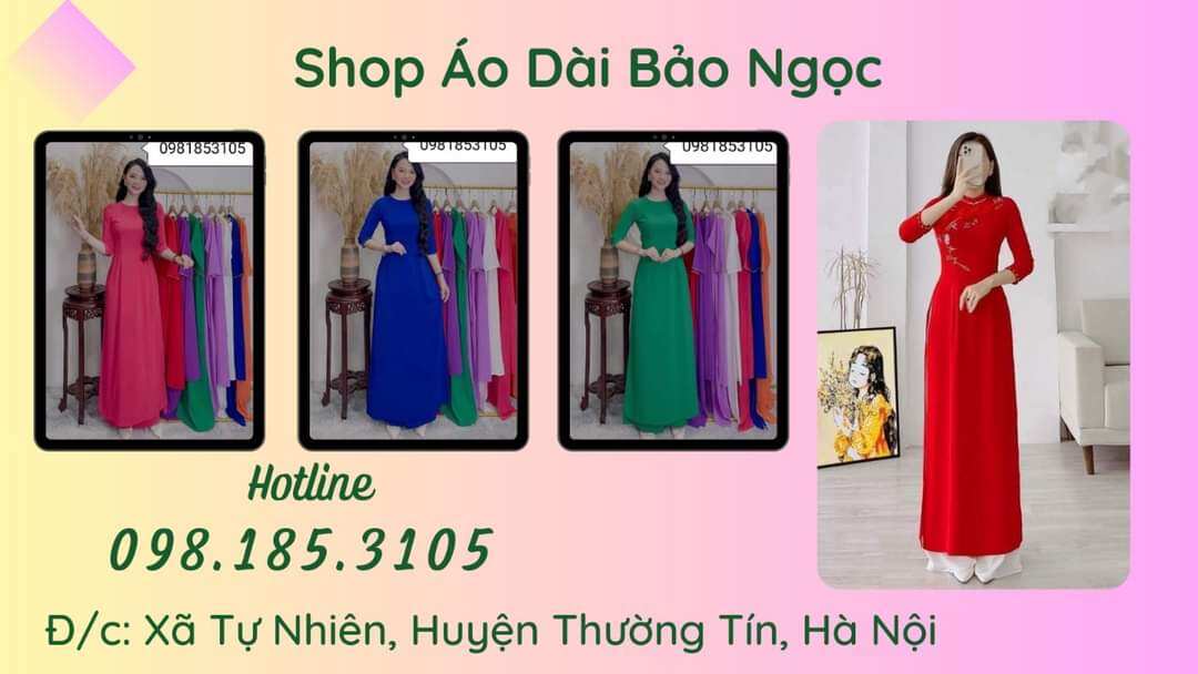 Áo Dài lụa mỹ  MT3