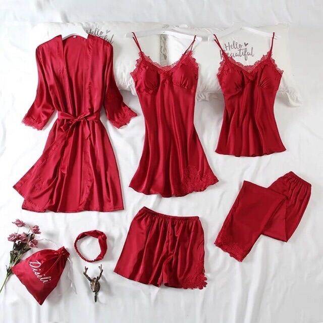 Bộ ngủ cao cấp set 7 món