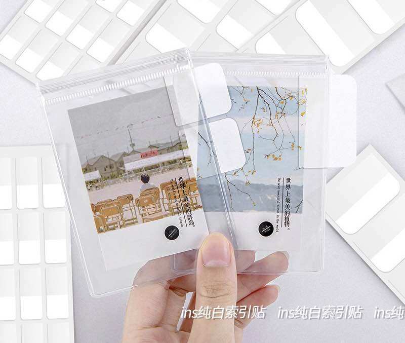 Sticky Note Ghi Chú Đánh Dấu Card Màu Trắng
