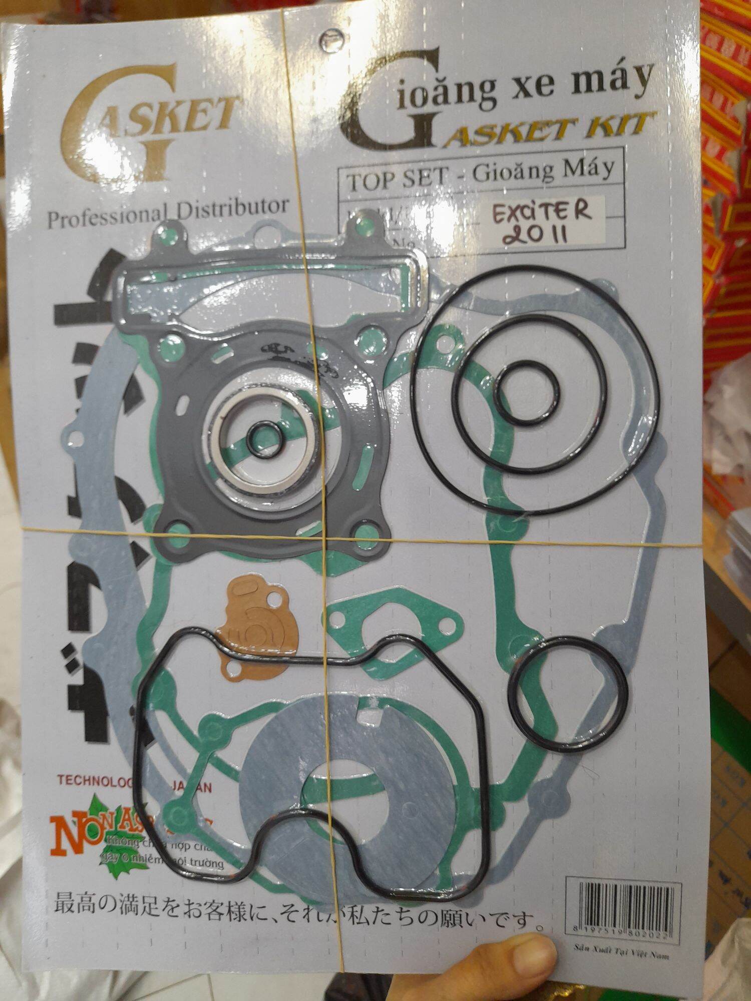 Bộ ron máy Gasket xe Exciter 2009, EX 135, EX 150