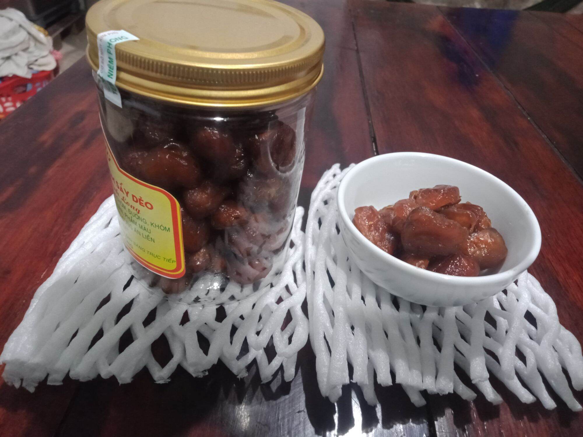 Mứt chôm chôm sấy dẽo.không hạt.không chất bảo quản.hộp 300g
