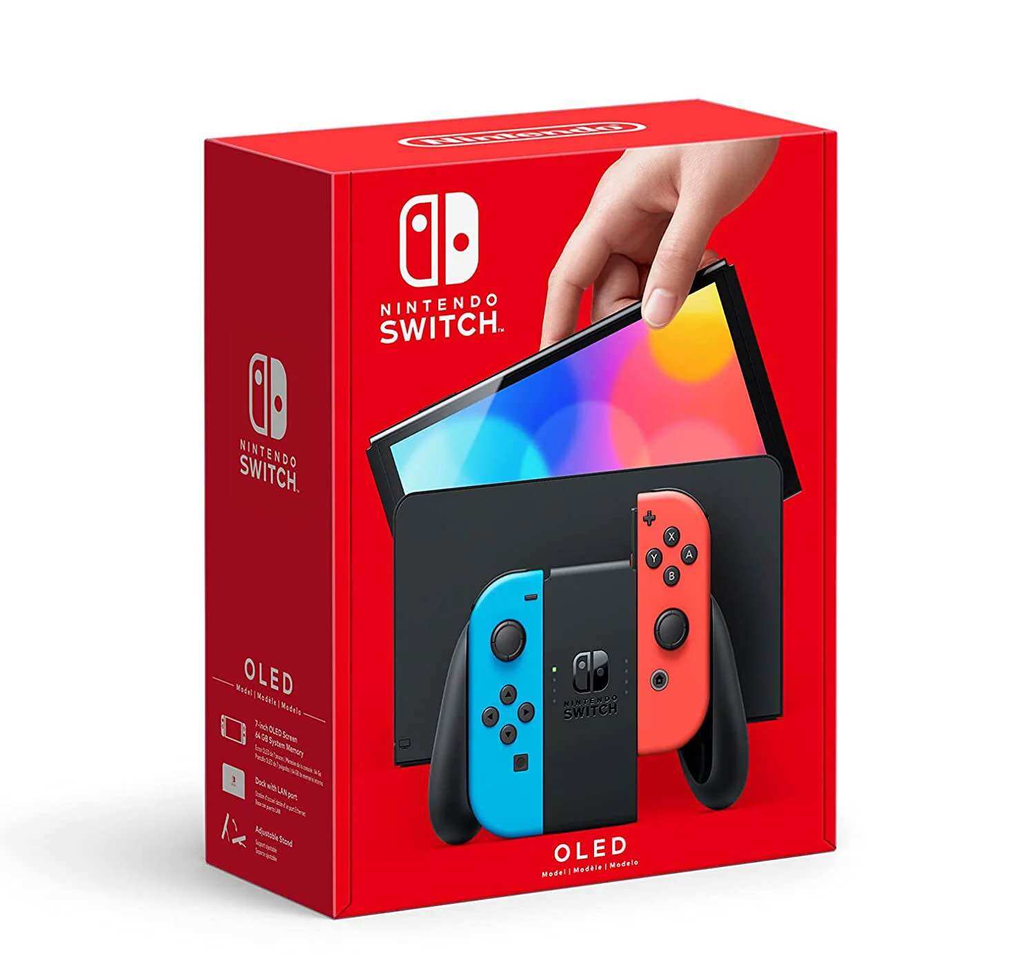 Máy nintendo switch oled – mod chip kèm thẻ nhớ 128gb