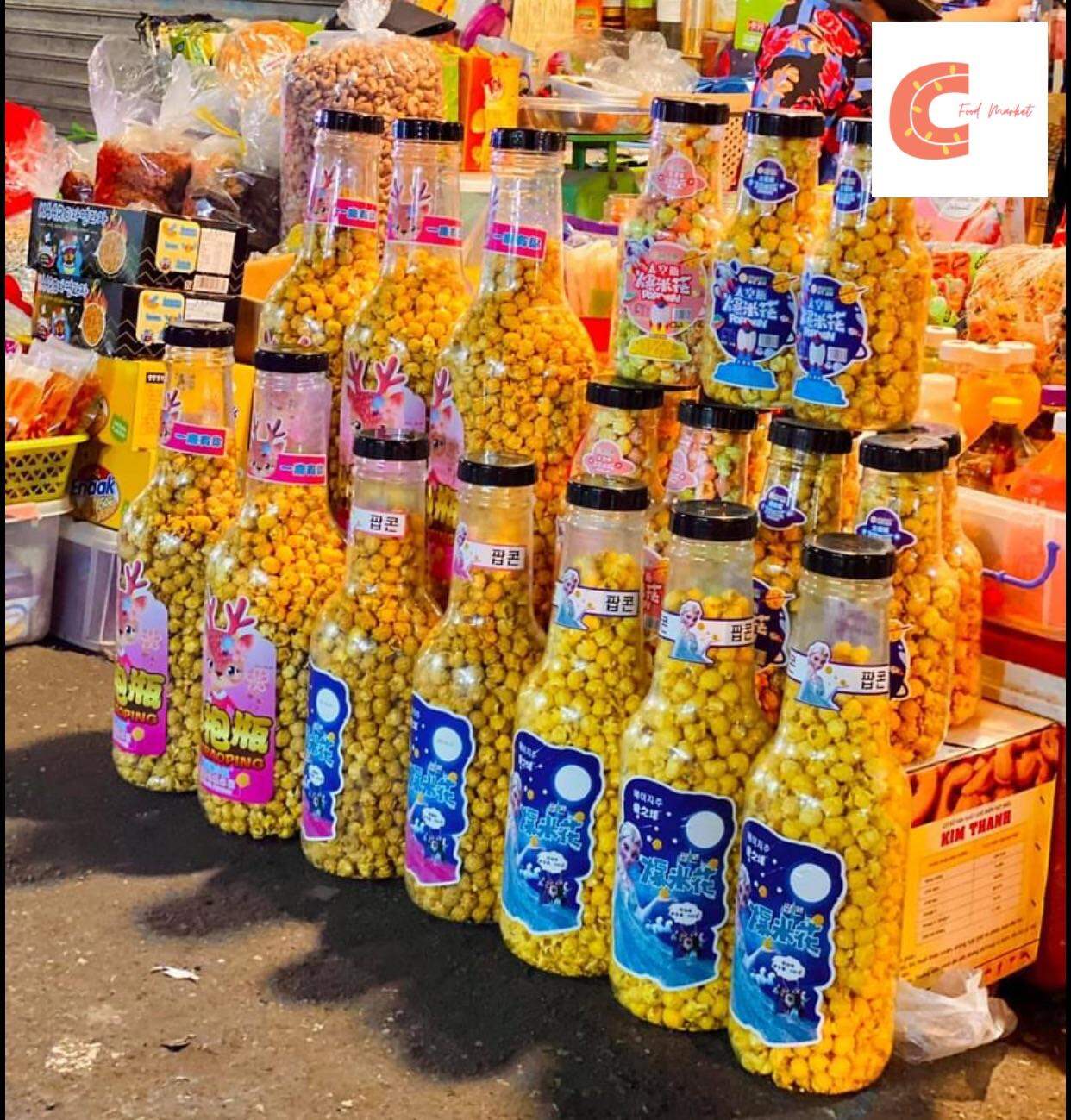 Bỏng ngô chai siêu to khổng lồ 778g