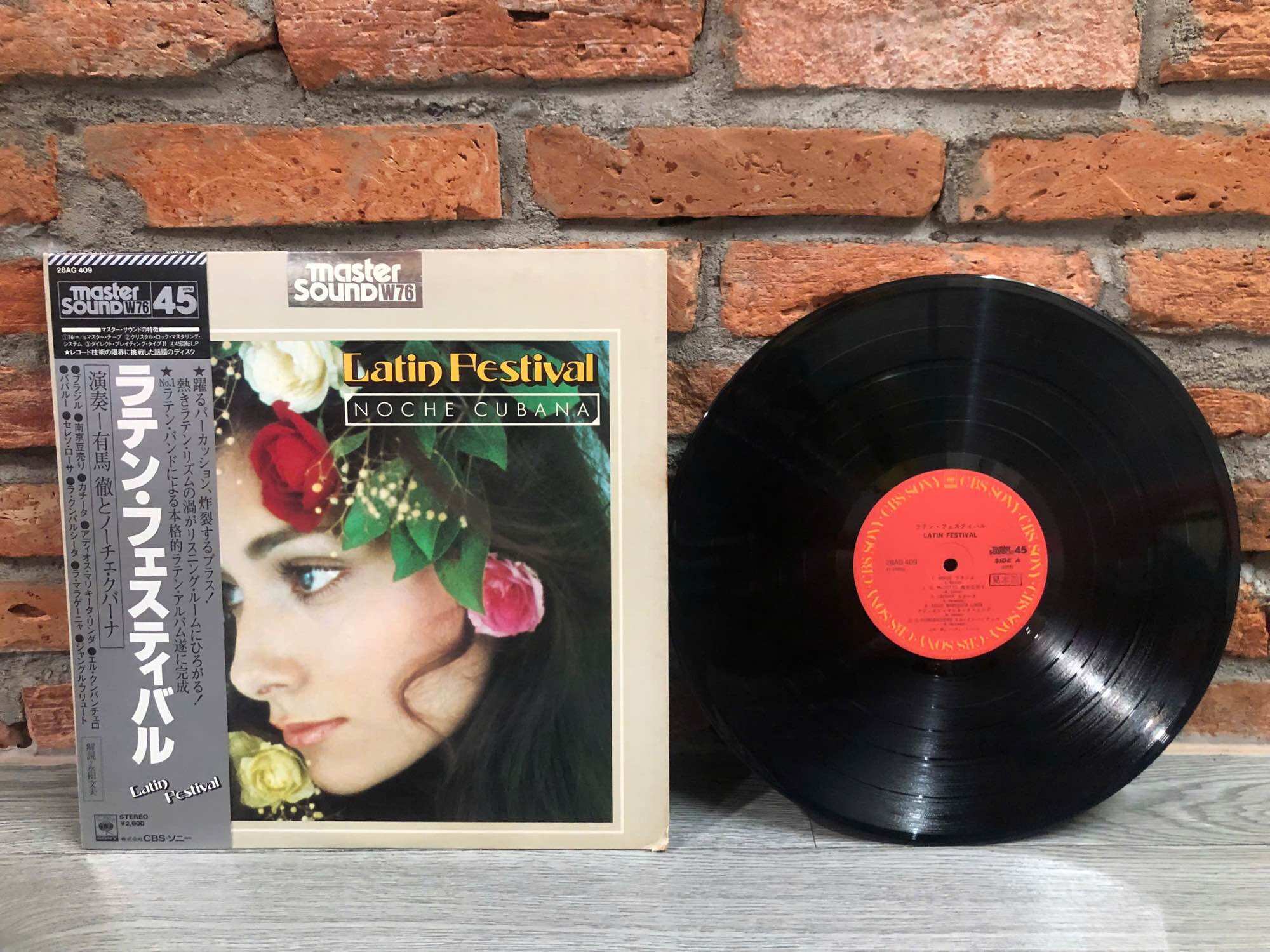 Đĩa than vinyl Hòa tấu Jazz Latin : của ban nhạc Nhật Bản Toru Arima & Noche Cubana
✅Album : Latin Festival (Noche Cubana)