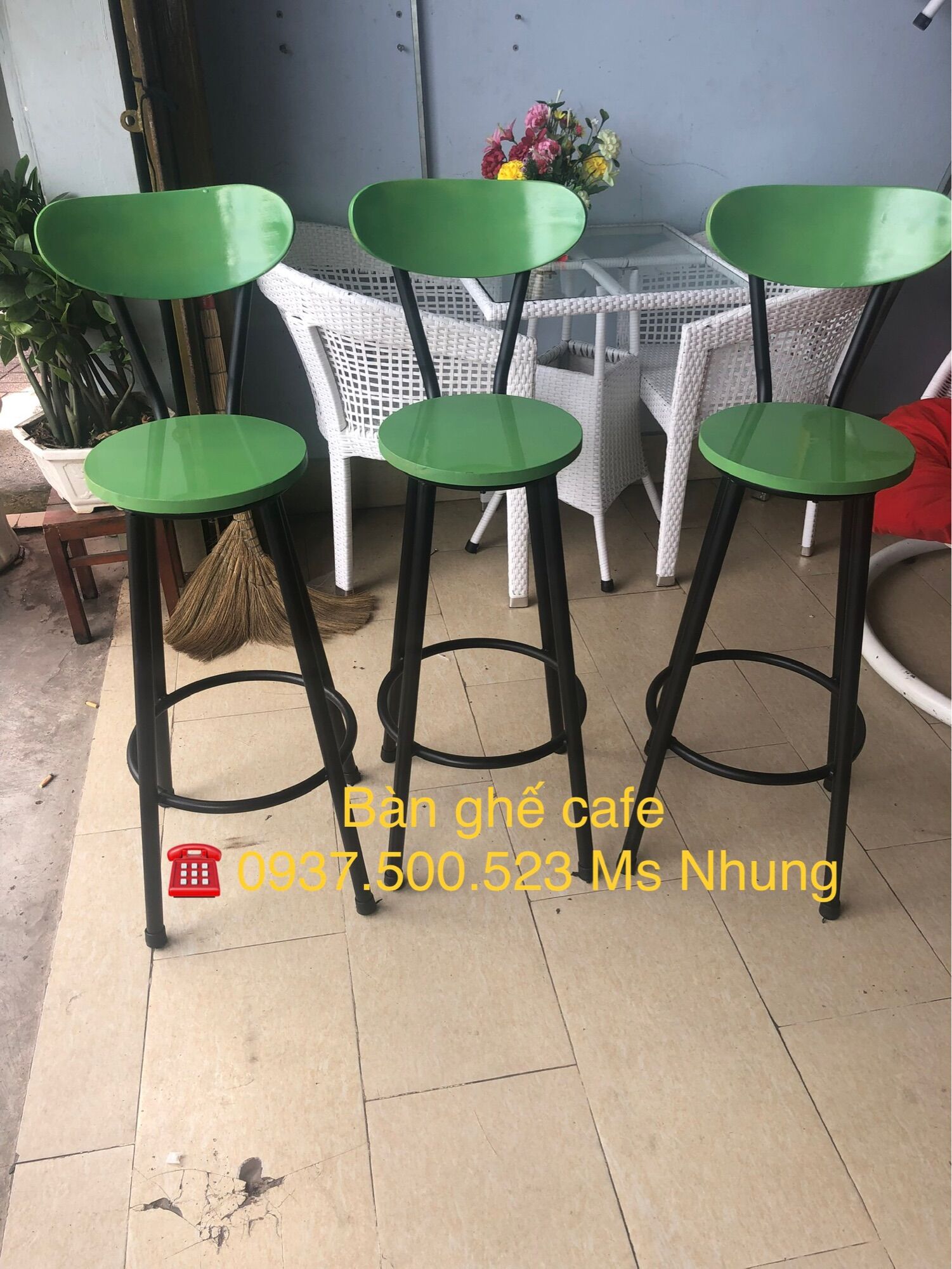 Ghế bar gỗ