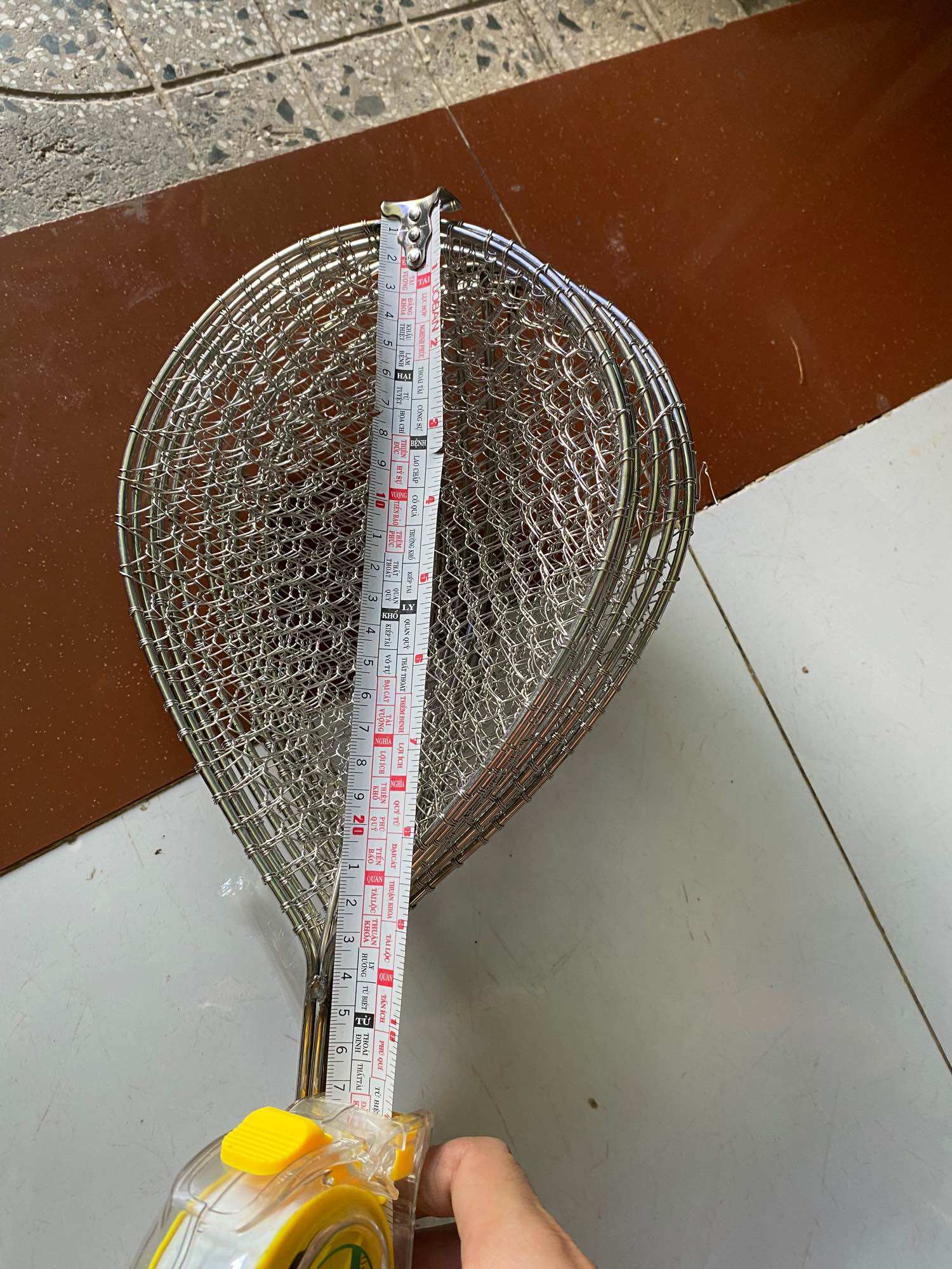 1 Vợt xiệt cá vợt cá ixon 304 13x18cm 15x20 17x24 20x30