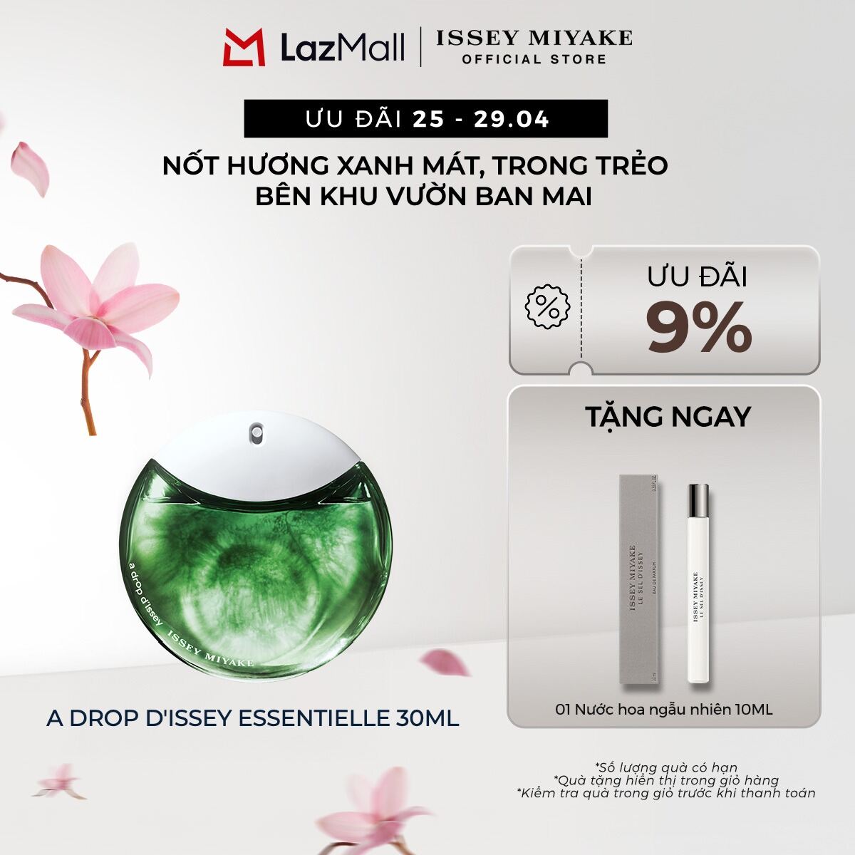Nước hoa nữ Issey Miyake A Drop d'Issey Essentielle EDP 30ML
