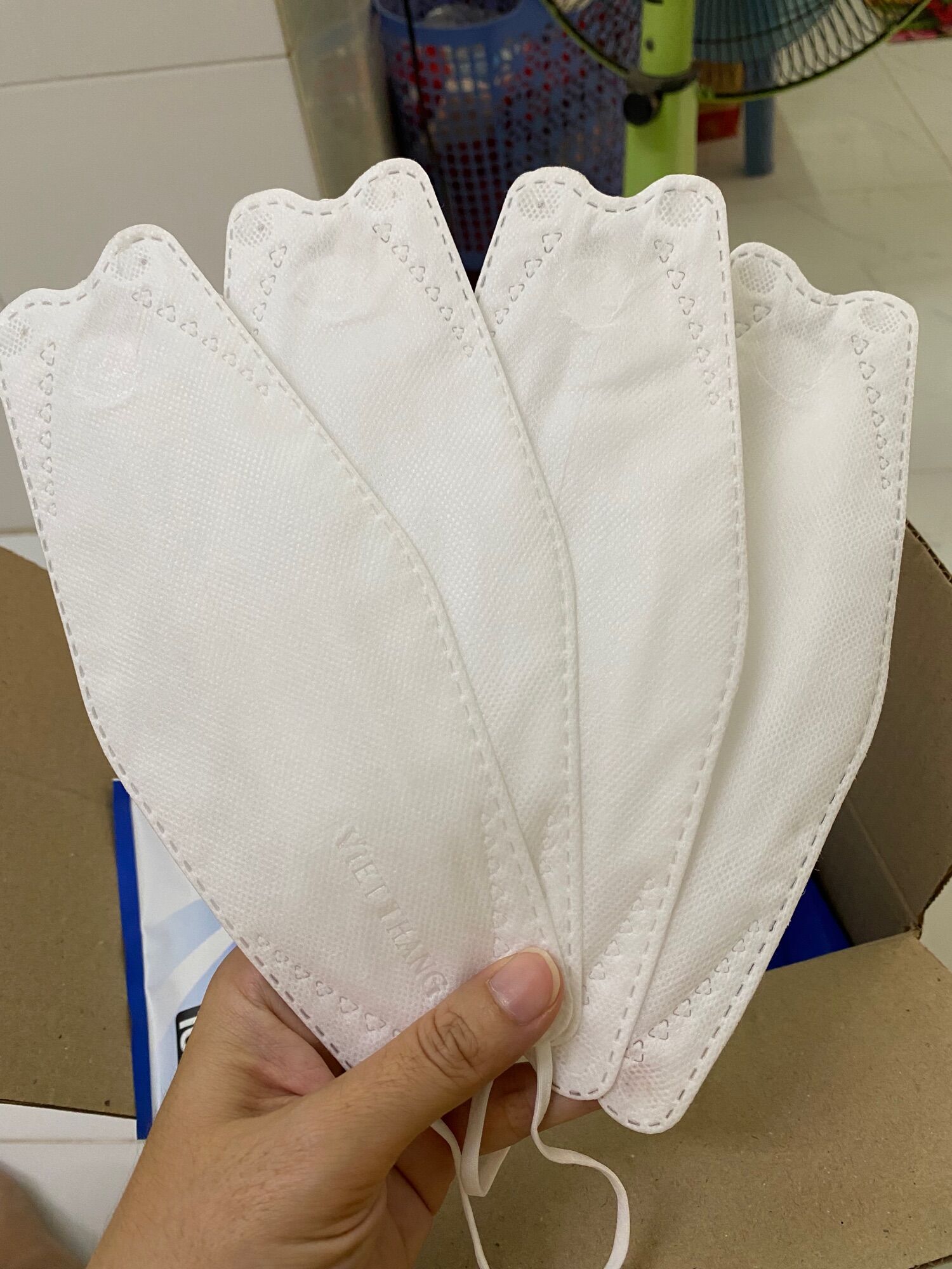 Khẩu trang 4D Kf94 thùng 300 cái