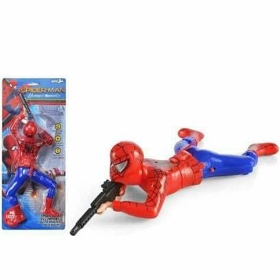Đồ chơi siêu nhân nhện có đèn có nhạc - Ko kèm pin