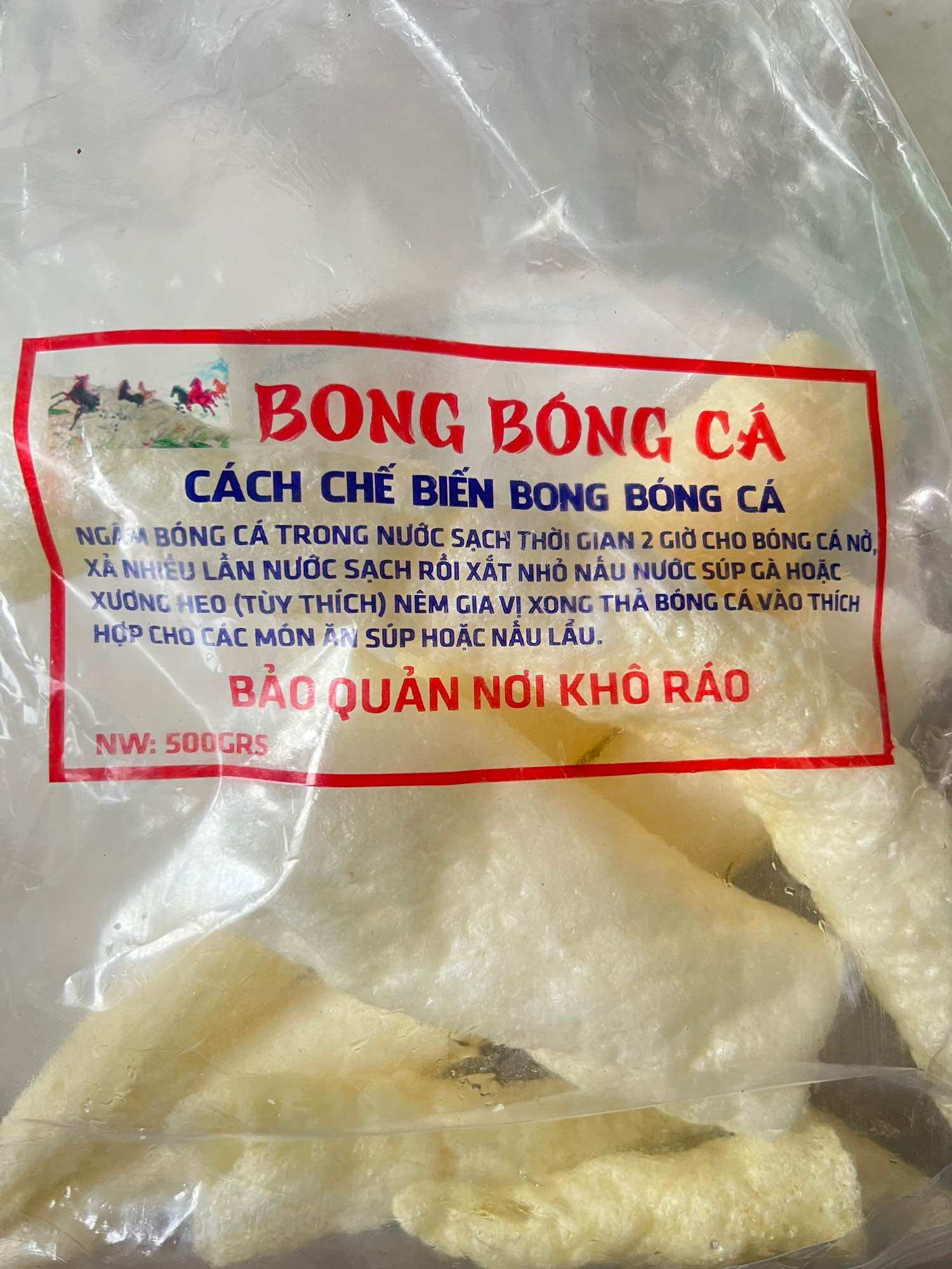 Bong bóng cá rang muối loại ngon 100gram - 500gram