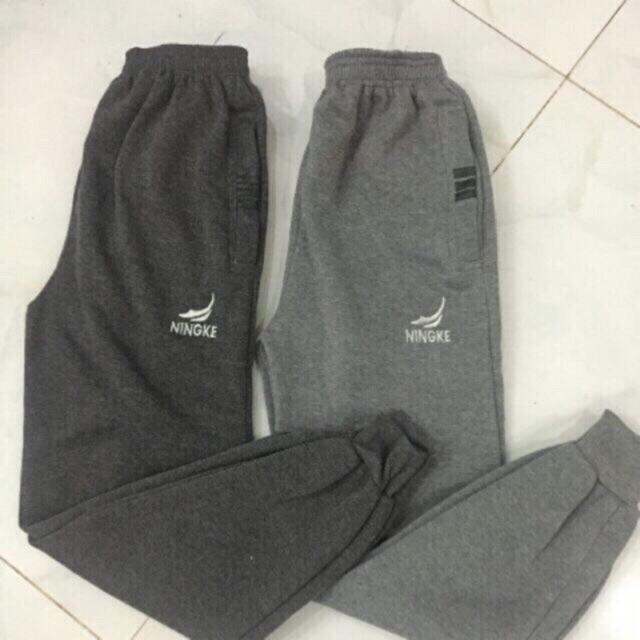 Quần nỉ bông nam siêu ấm