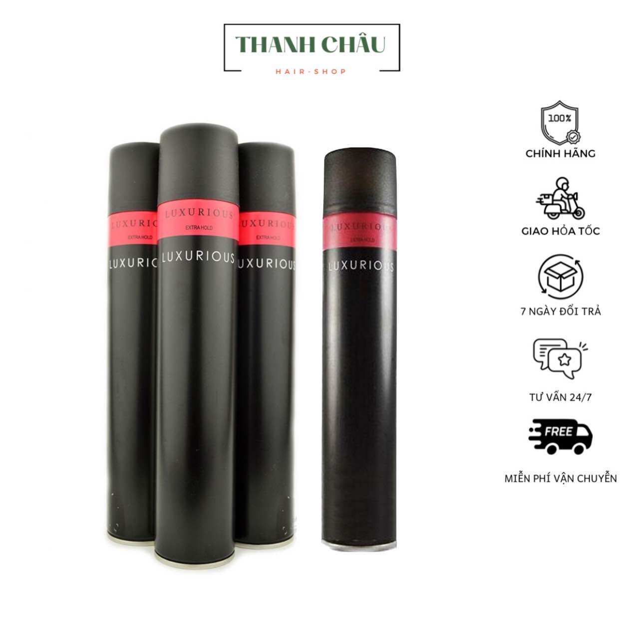 Keo xịt tạo kiểu tóc Luxurious 420ml