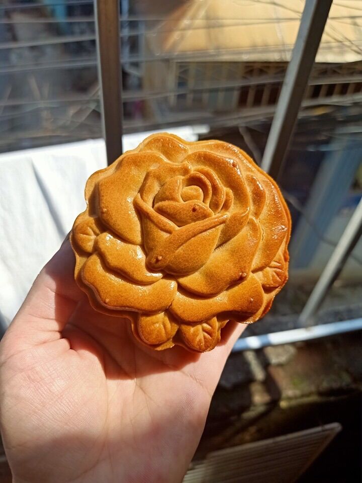 Khuôn bánh trung thu hoa sen 3D