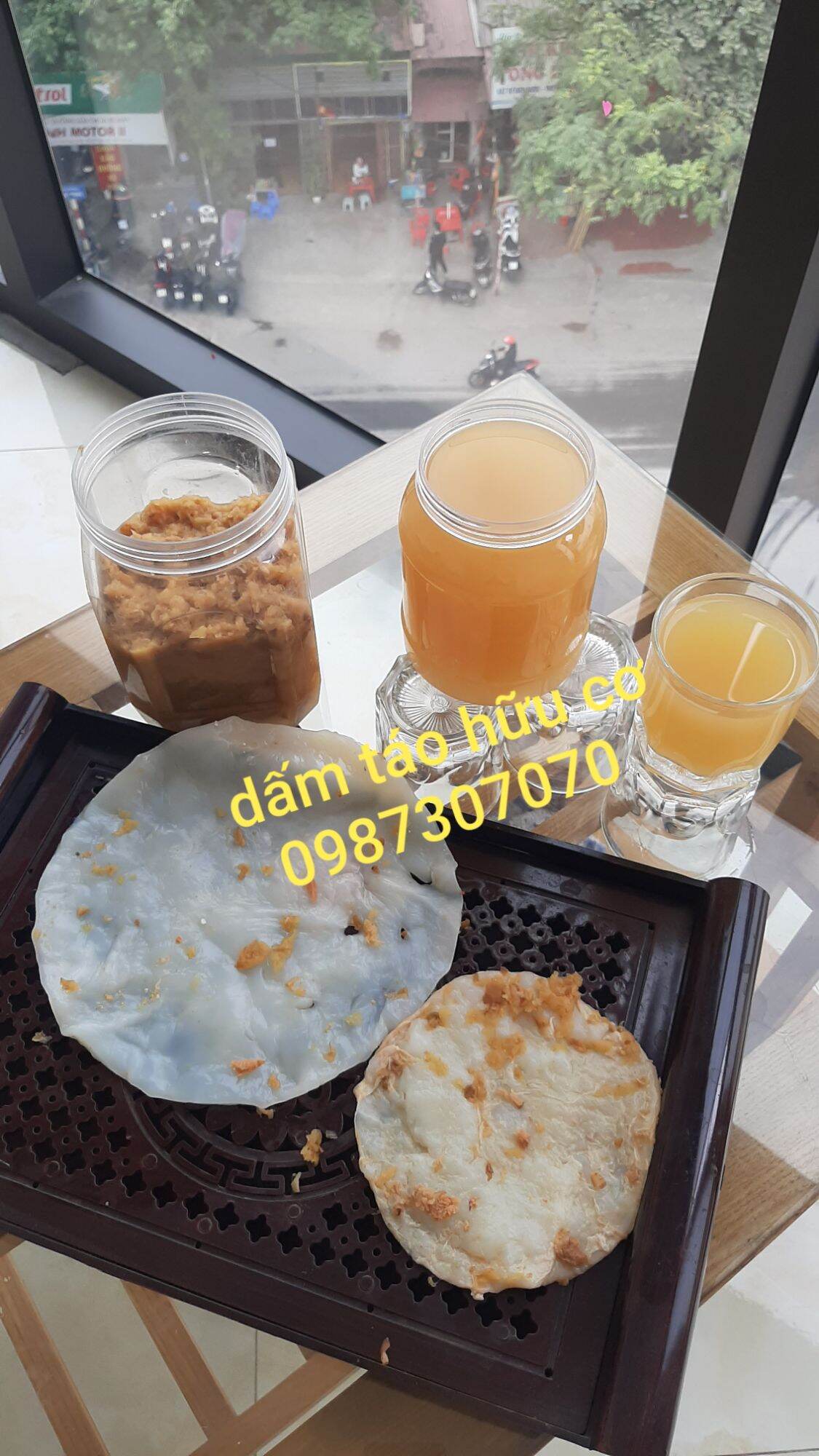 DẤM TÁO CÓ CON GIẤM CÁI 1000ML