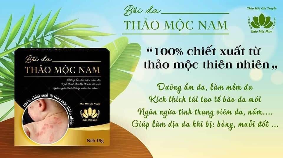 Kem bôi da thảo mộc nam - mẫu mới 15gr
