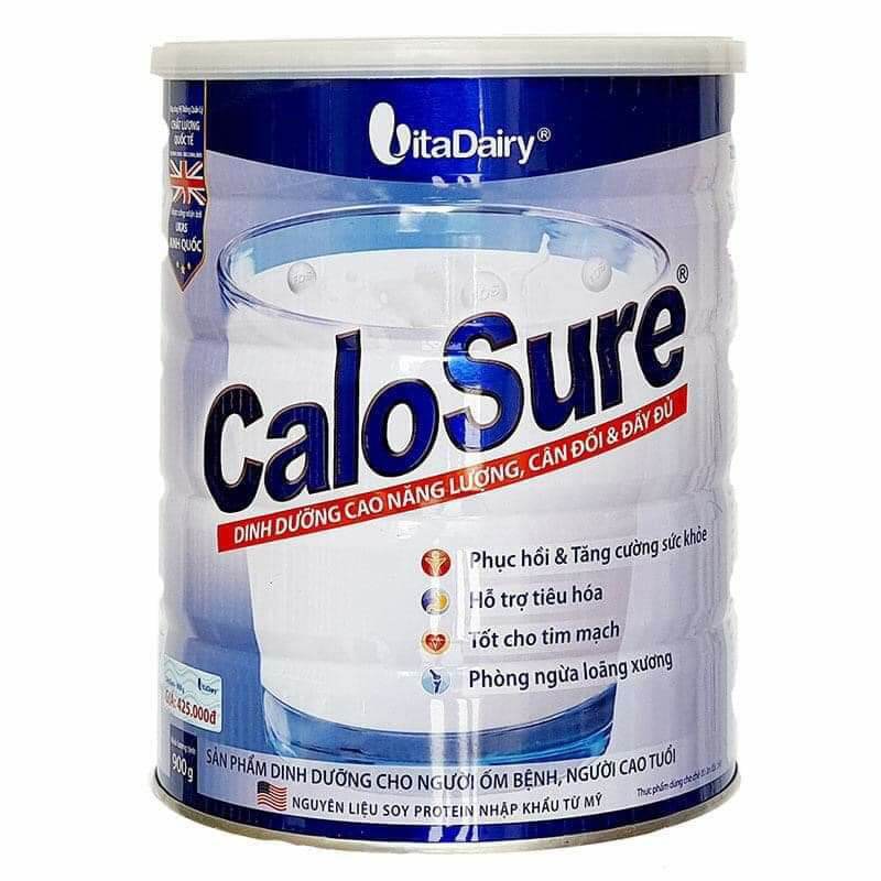 Sữa Calosure bổ sung dinh dưỡng cho người cao tuổi 900g
