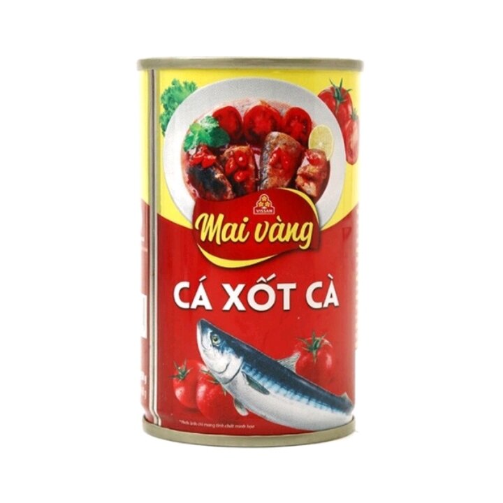 Cá xốt cà mai vàng vissan hộp 150g date 2027
