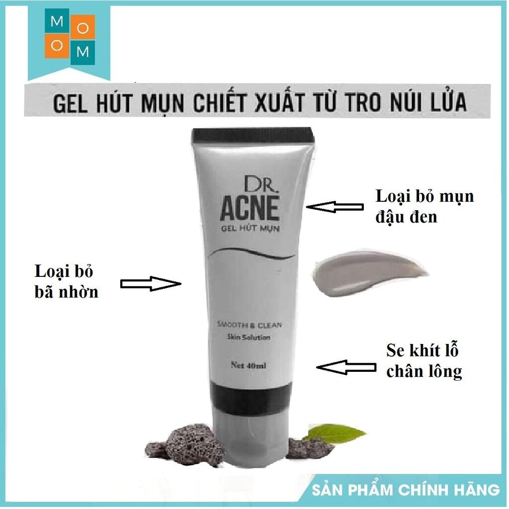 Chính hãng gel lột mụn dr acne siêu sạch mụn