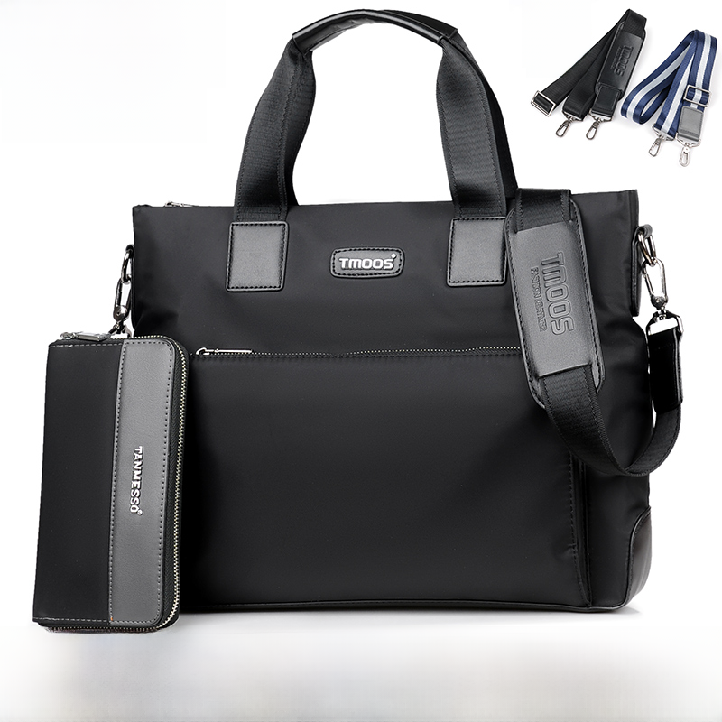 Men's Bag Handbag Oxford Cloth MEN'S Briefcase Cross Business Casual Korean-style Computer Shoulder Canvas Bag