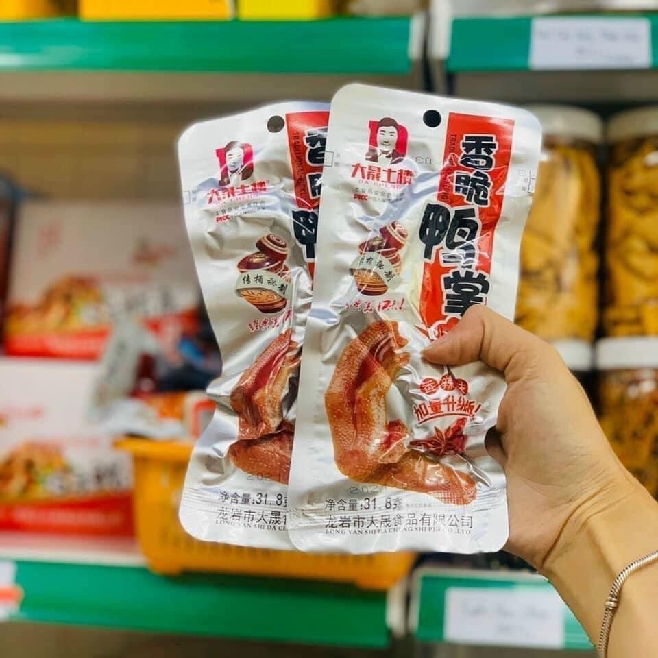 CHÂN VỊT CAY DACHENG - Bịch 30 chân