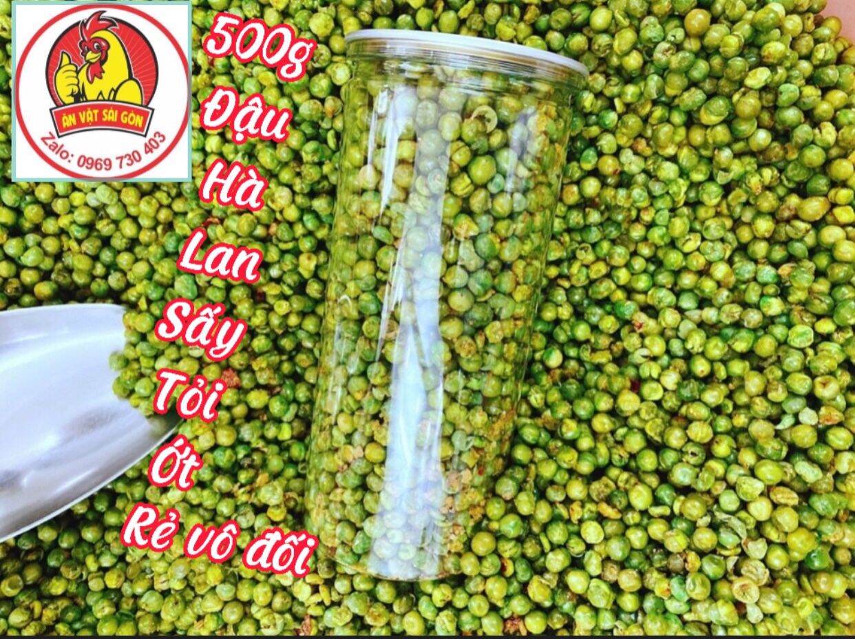 500g đậu hà lan tỏi ớt