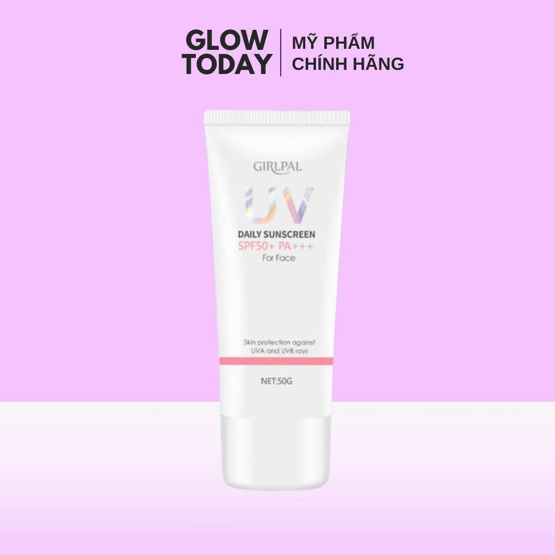 Girlpal kem chống nắng spf50+ pa+++ 50g - gp129