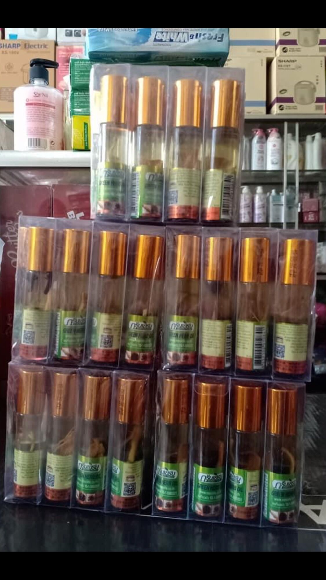 1 chai dầu thái lăn nhân sâm thái lan