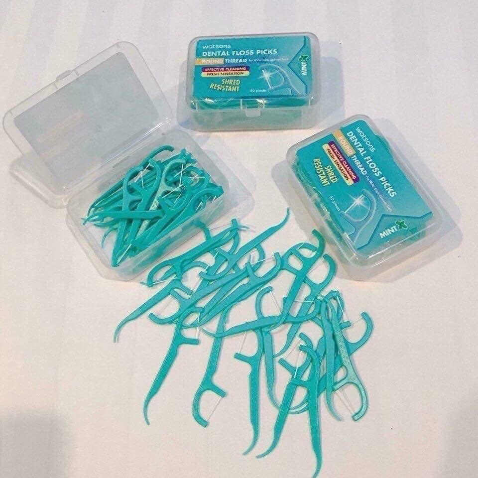 Set 3 hộp chỉ nha khoa watson thái lan