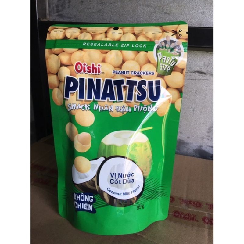 Bánh đậu phộng da cá oShi siêu ngon bùng vị