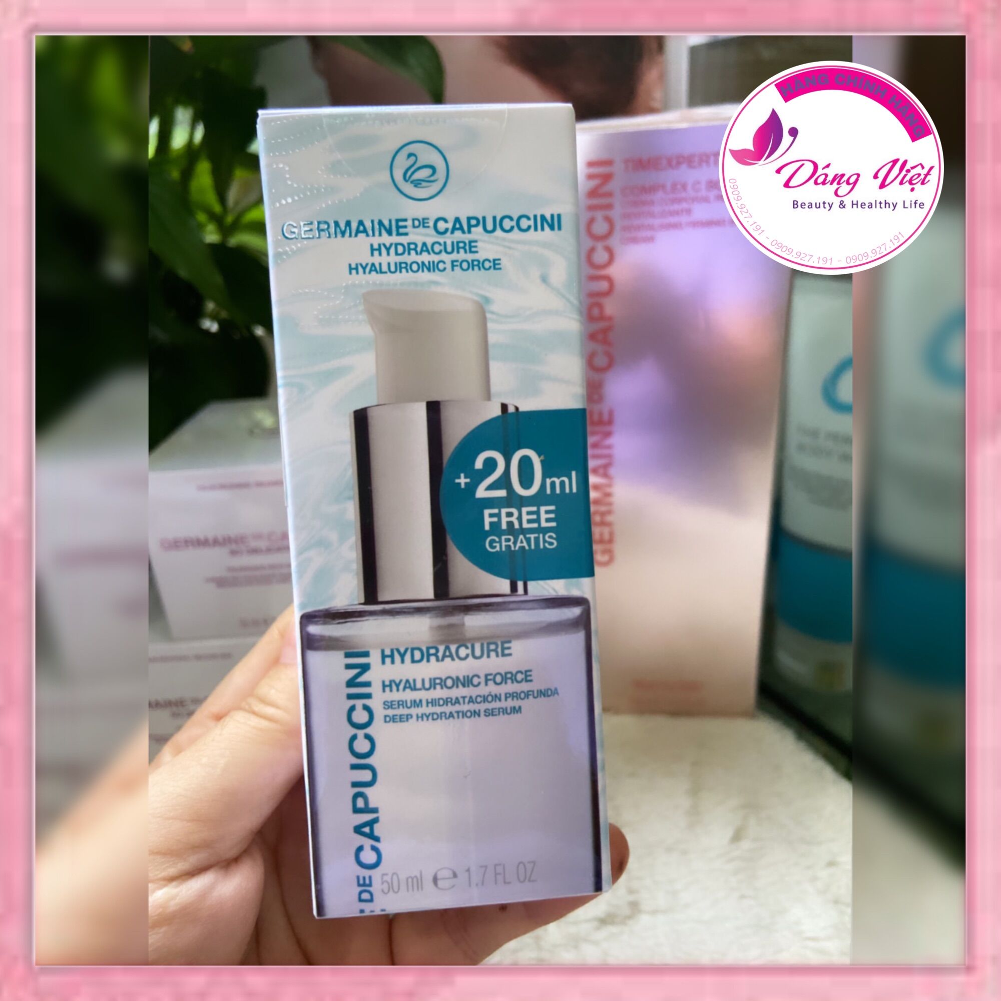 [HCM]Tinh chất HA SIÊU CẤP NƯỚC ĐA TẦNG HYALURONIC FORCE 50ml