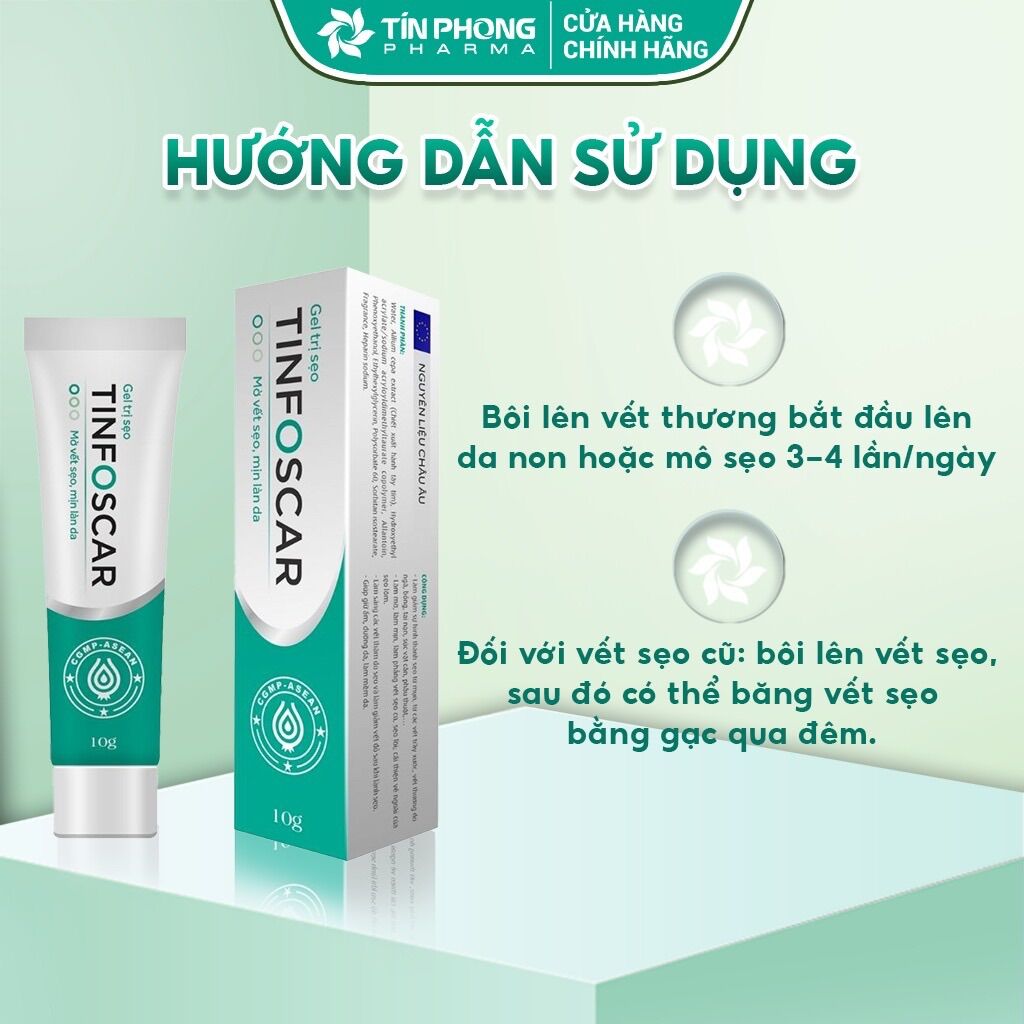 Gel làm mờ sẹo TinfoScar