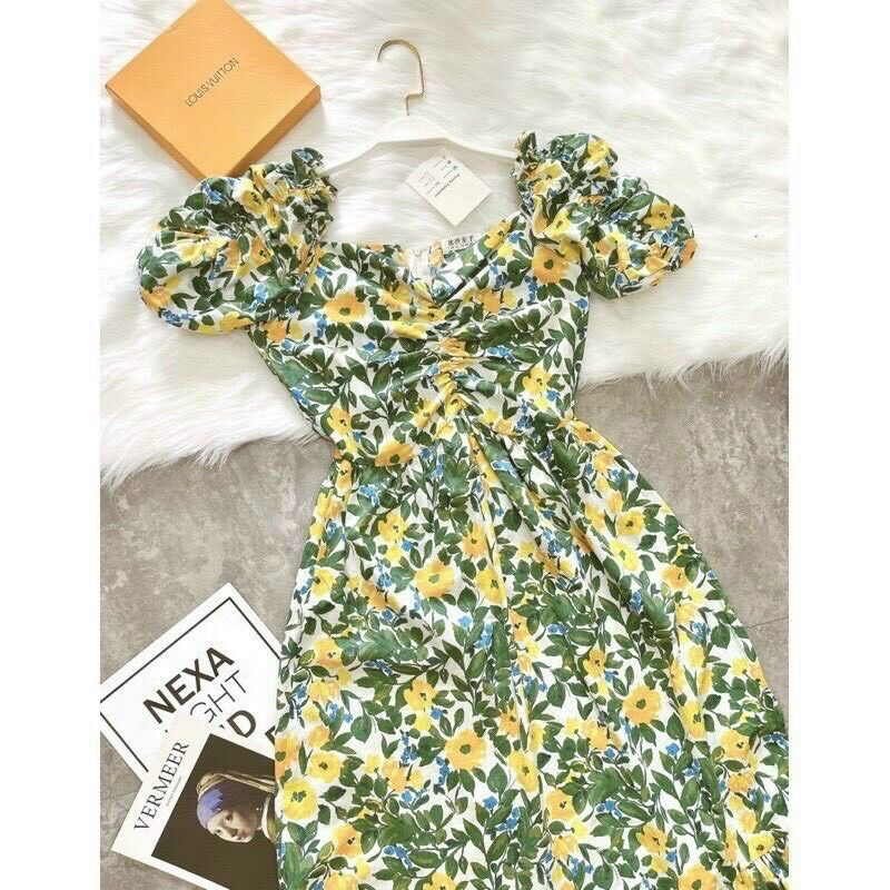 ĐẦM MAXI ĐUÔI CÁ ĐẦM ĐI BIỂN