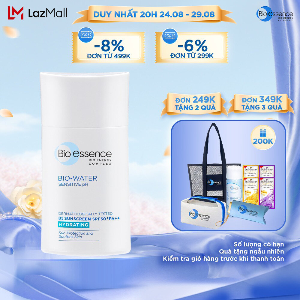 Kem Chống Nắng Dưỡng Ẩm B5 Bio-Water SPF 50+ PA+++ 40g