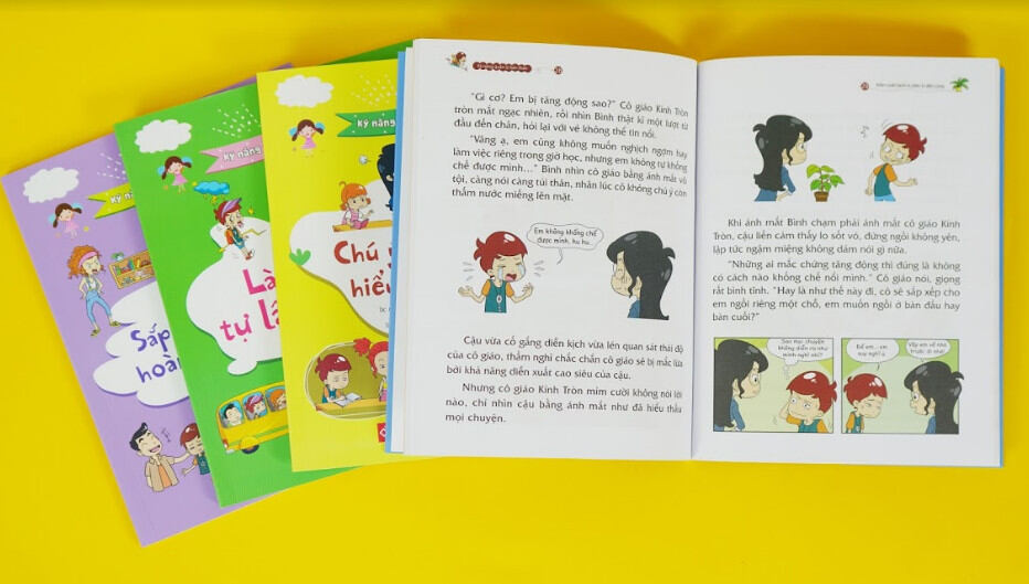 SÁCH - Combo 8 quyển:  kỹ năng quản lý bản thân