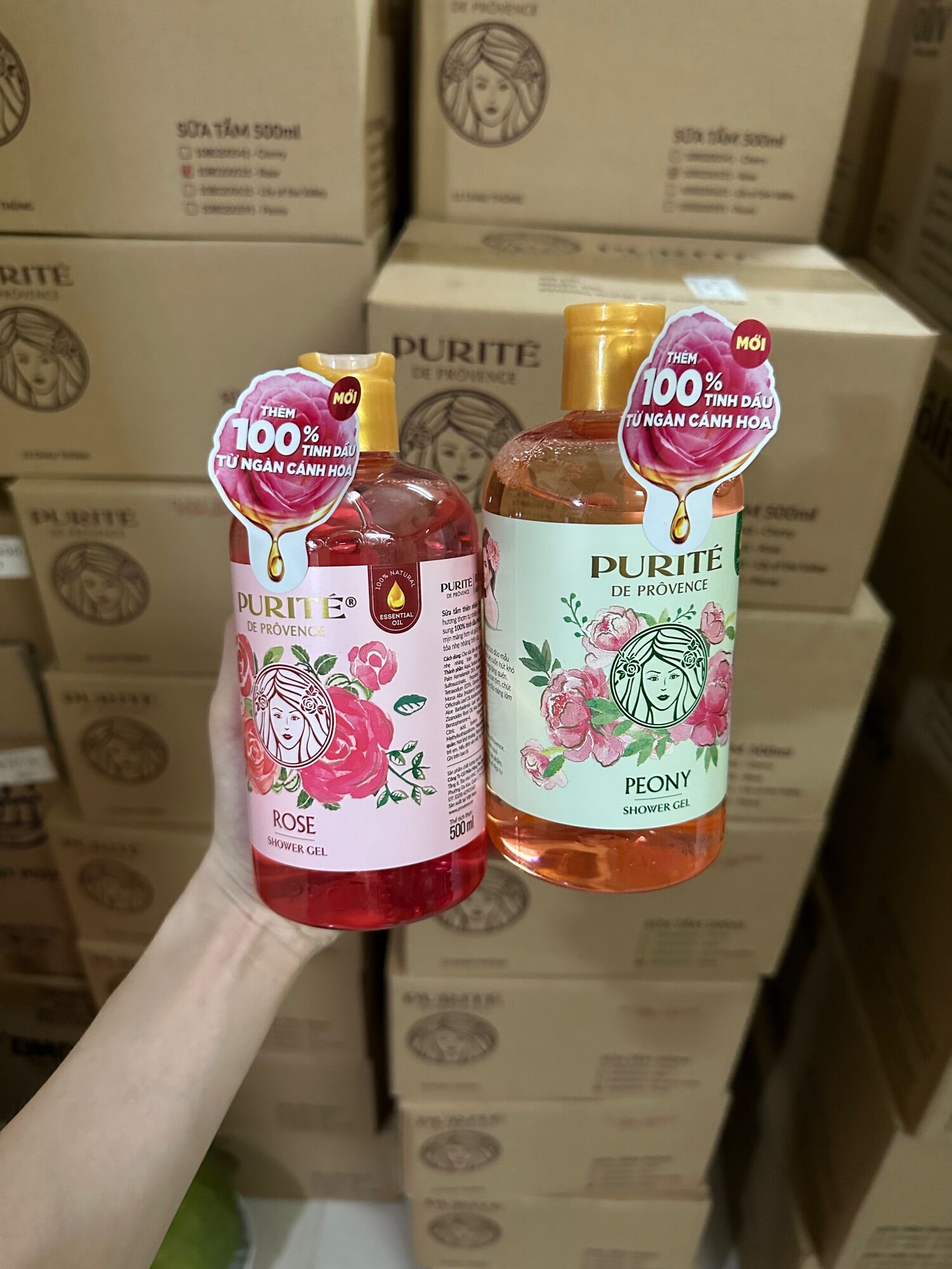 SỮA TẮM PURITE DE PROVENCE 850ml-500ml