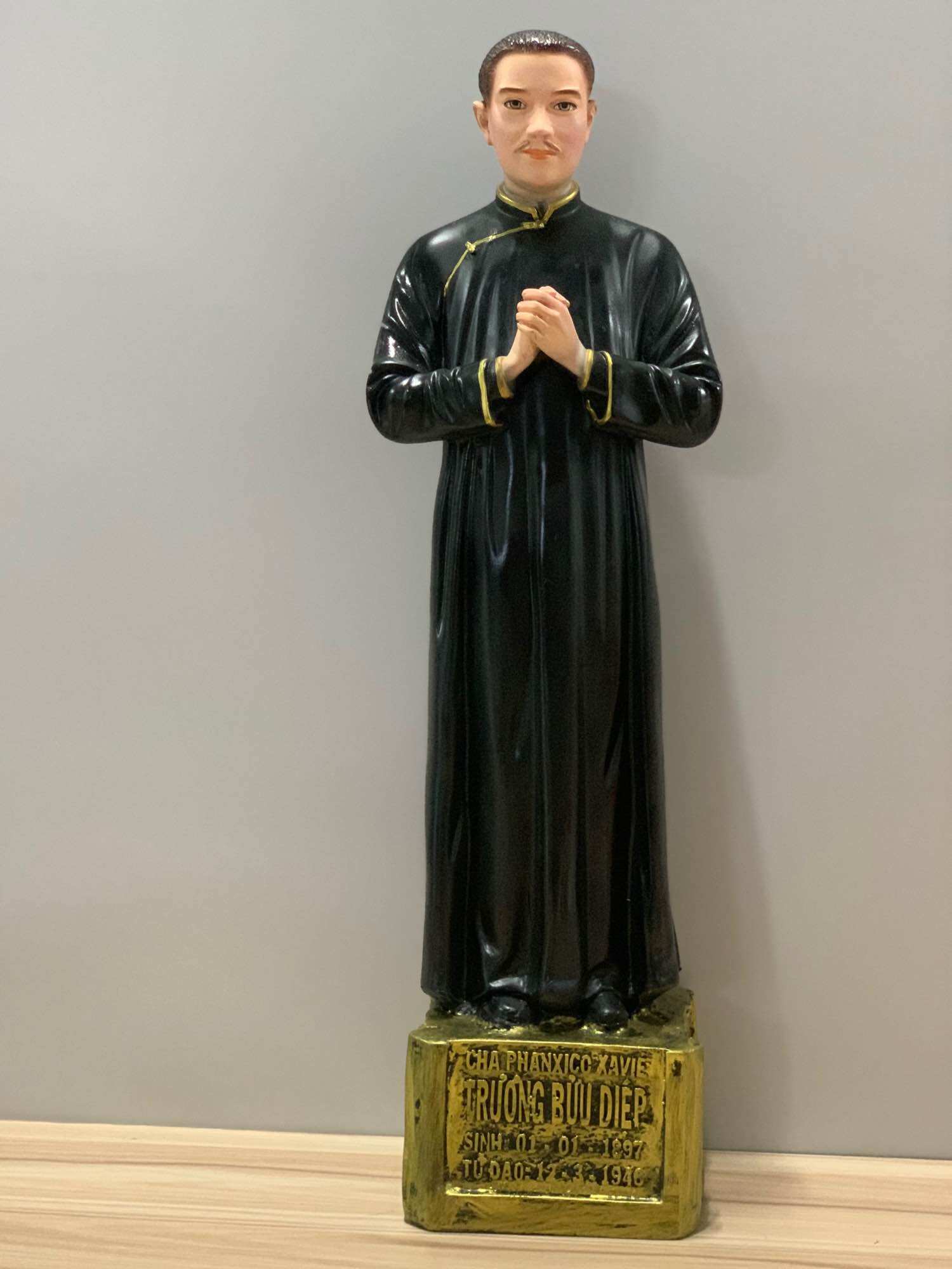 Tượng Cha Phanxico Xavie Trương Bửu Diệp 45cm - Tượng Thờ Công Giáo Phanxico Xavie.