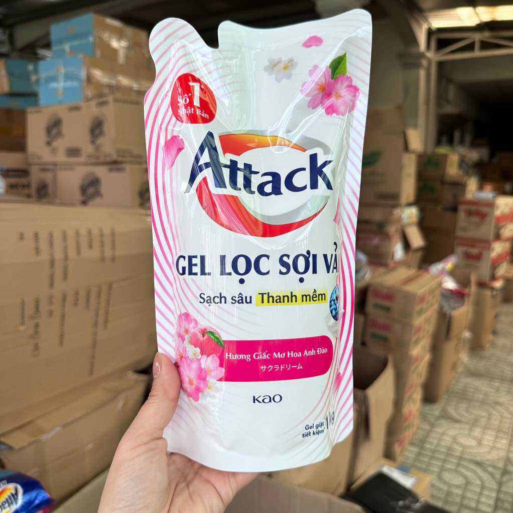 Gel Giặt Attack Hương 1Kg