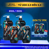 [MỚI][COMBO MUA 1 TẶNG 1] Tắm Gội Sạch Gàu 3in1 Xmen Everest Coffee & Aqua Sport 610g + Tặng 3in1 Everest Coffee 150g