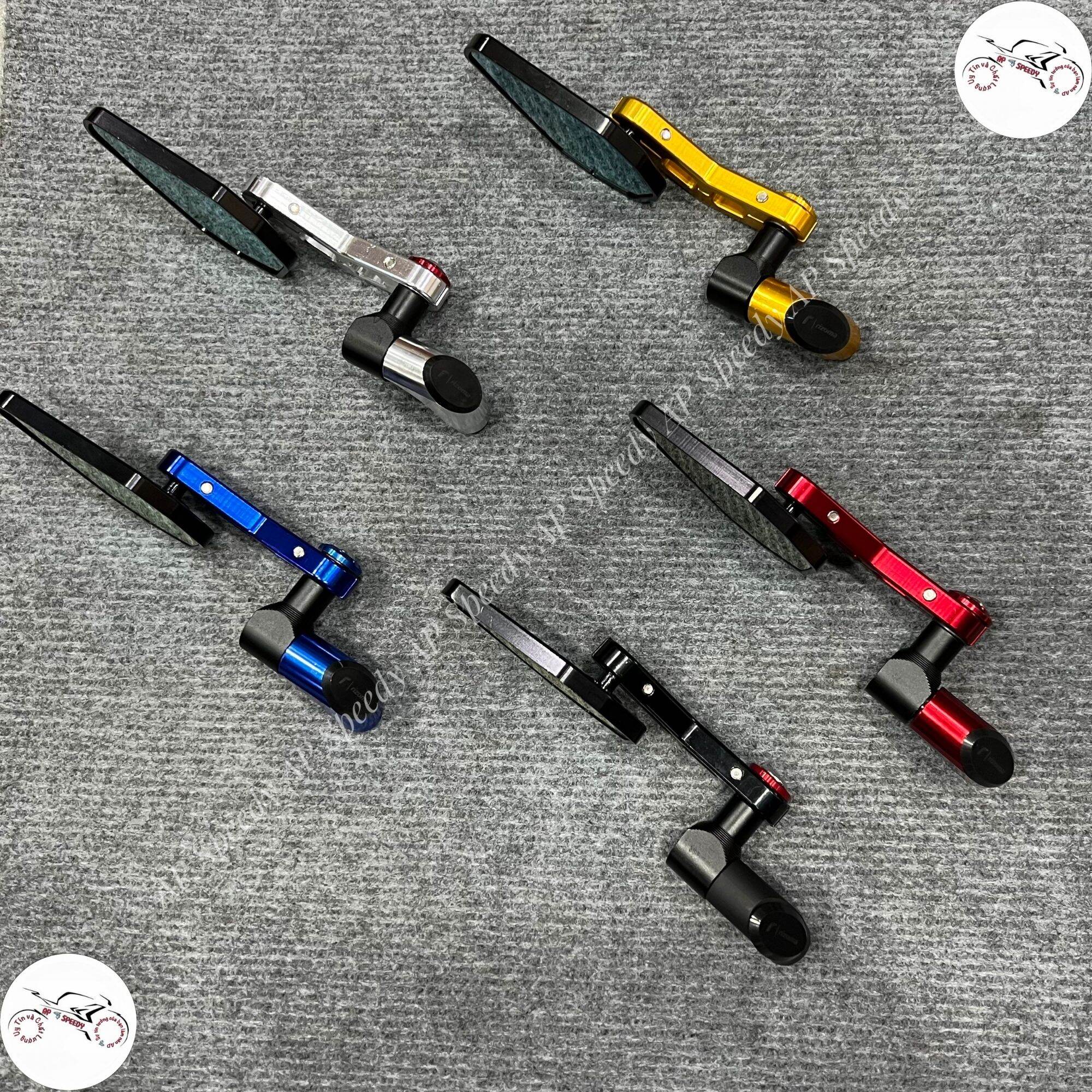 gương ( kính ) chiếu hậu lá xéo chân 3D [CHÍNH HÃNG]
