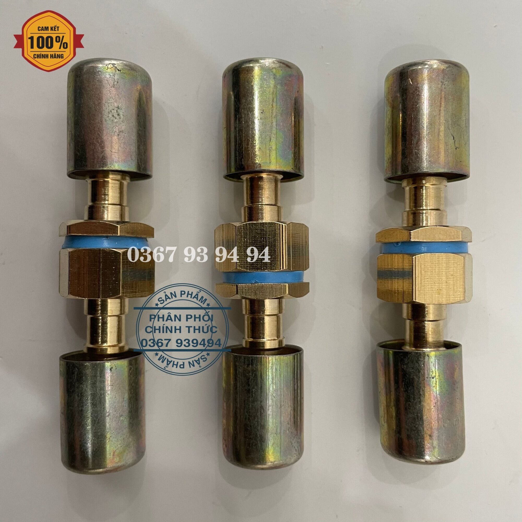 Bộ Ép Cốt Đầu Dây Rửa Xe Áp Lực ( 50 Bộ / Túi )
