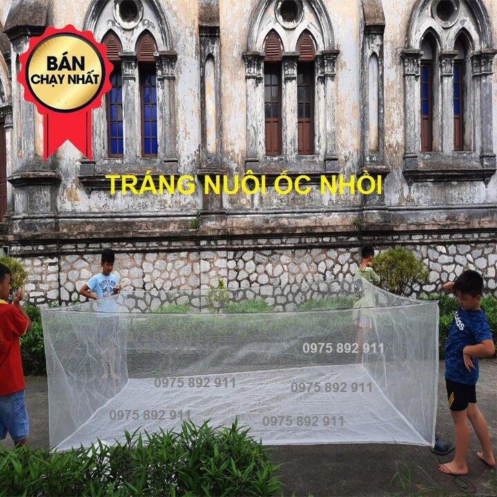 Tráng lồng vèo nuôi ốc ếch cá 3x2x1 loại 3li