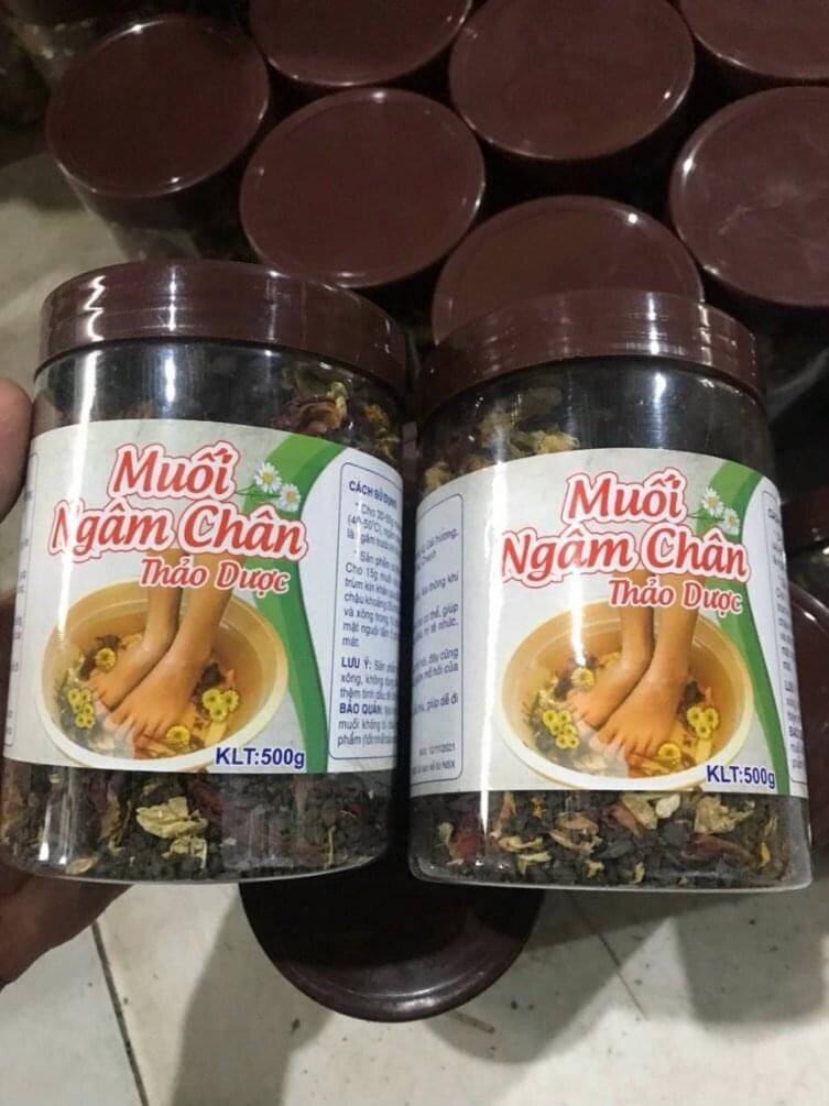 Muối Thảo Dược Ngâm Chân Cao Cấp