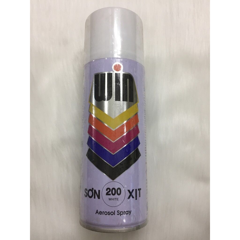 Sơn xịt Win trắng sữa 200