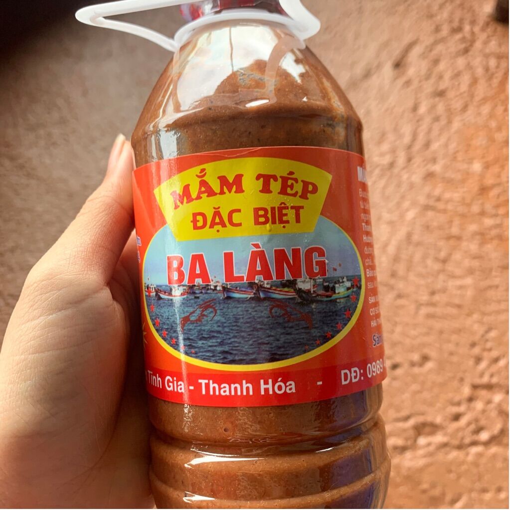 Mắm tép trưng thịt 600g