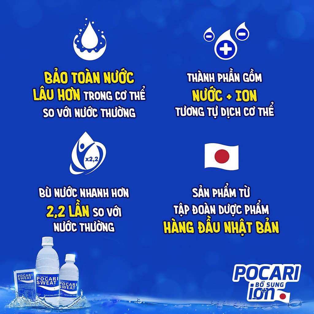 NGUYÊN THÙNG 25 HỘP POCARI BỘT