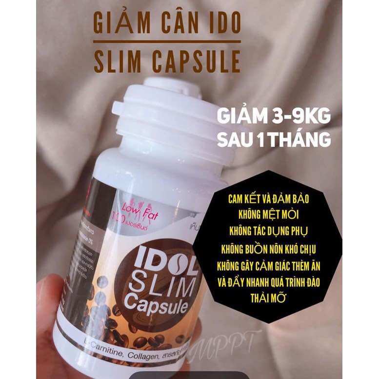 Giảm cân IDOL SLIM Capsule dạng viên nang [ ｈｉệｕ ｑｕả x2 dạng gói]